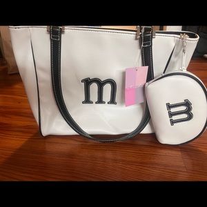 Strada Handbag - Black & White